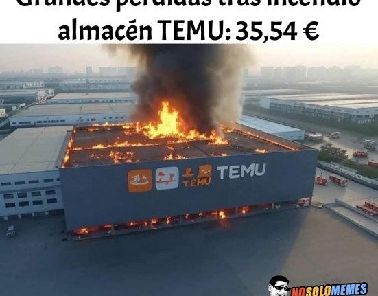 Grandes pérdidas tras incendio almacén TEMU