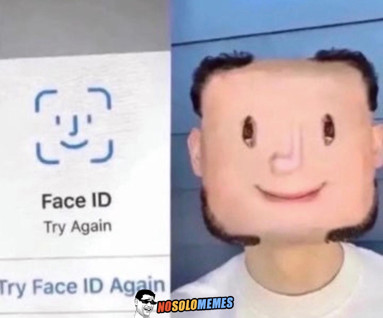 Yo cuando me pide reconocimiento facial...