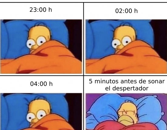Yo todas las noches...
