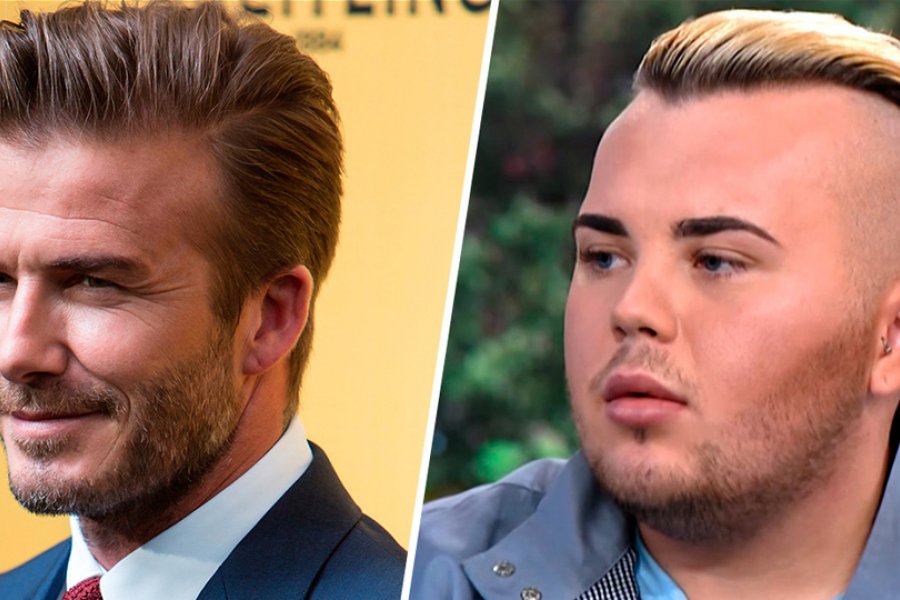 Joven se gasta mas de 25 mil dólares para parecerse a Beckham